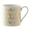 Чашка Signature Chevron 0,34 л, золото, LSA International