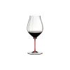 Бокал для красного вина Pinot Noir 4884/67R, 830 мл, красная ножка, серия Fatto a Mano, Riedel