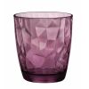 Набор из 6-ти стаканов 305 мл, хрустальное стекло, серия DIAMOND Rock Purple, Bormioli Rocco