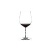 Бокал для красного вина Burgundy Grand Cru, 1050 мл, черный/прозрачный, хрусталь, серия Fatto a Mano, Riedel