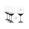 Набор бокалов Heart To Heart Pay 3 Get 4 Value Gift Pack Cabernet Sauvignon, 4 шт., 800 мл, 5409/0, Riedel