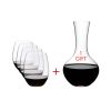 Набор O Wine Tumbler + Gift Value Pack Cabernet / Merlot, 5 предметов, 5414/30, Riedel