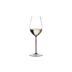 Бокал для вина Riesling/Zinfandel, 395 мл, прозрачный/сиреневый, хрусталь, серия Fatto a Mano, Riedel
