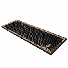 Барный коврик, L600 мм, W200 мм, H10 мм, резина, черный, Lumian