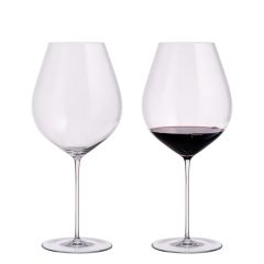 Набор бокалов для Bordeaux, 890 мл, 2 шт, D116 mm, H258 mm, хрустальное стекло, ручная работа, BALANCE, Halimba