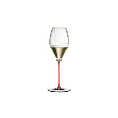 Бокал для шампанского Champagne 4884/28R, 375 мл, красная ножка, серия Fatto a Mano, Riedel