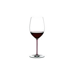 Бокал для красного вина Cabernet/Merlot ручной работы 4900/0MA, 709 мл, сиреневая ножка, серия Fatto a Mano, Riedel