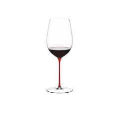 Бокал для вина Superleggero Bordeaux Grand Cru, 953 мл, 6425/00R, красная ножка, Riedel
