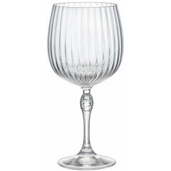 Набор бокалов GIN TONIC AMERICA' 20s, 4 шт, 745 мл, хрустальное стекло, Bormioli Rocco