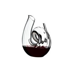 Декантер CURLY FATTO A MANO BLACK/WHITE/BLACK OPTICAL 1.4 л, 26.5 см, Riedel