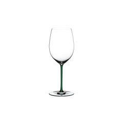 Бокал для красного вина Cabernet, 625 мл, прозрачный/зеленый, хрусталь, серия Fatto a Mano, Riedel
