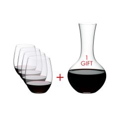 Набор O Wine Tumbler + Gift Value Pack Cabernet / Merlot, 5 предметов, 5414/30, Riedel
