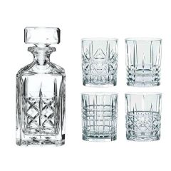 Набор для виски Highland Whiskey Set of 5, 5 предметов, хрусталь, Nachtmann