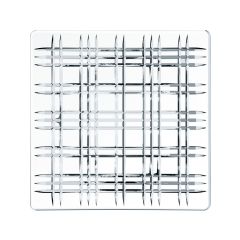 Блюдо SQUARE, квадратное, размер: 28 см, материал: хрусталь, 101046, NACHTMANN, Германия