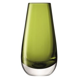 Ваза в форме бутона Flower Colour 14 см зелёная, LSA International
