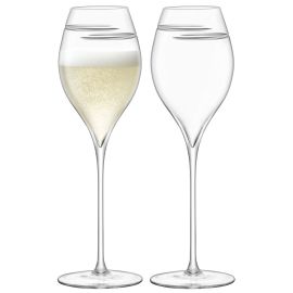 Набор из 2 бокалов для шампанского Signature Verso Tulip 370 мл, LSA International