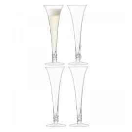Набор из 4 бокалов-флейт Prosecco 140 мл, LSA International