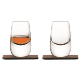 Набор из 2 шотов на подставках Whisky 80 мл, LSA International