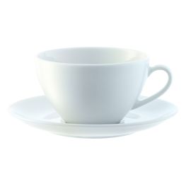 Набор из 4 округлых чашек с блюдцем Dine 220 мл, LSA International