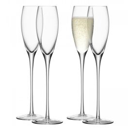 Набор из 4 бокалов-флейт Wine 160 мл, LSA International