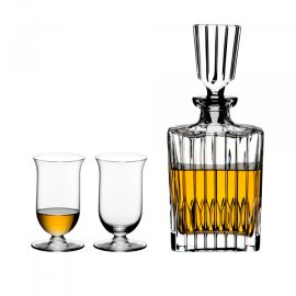 Хрустальный набор для виски декантер и 2 стакана Bar Single Malt Whisky , 5460/53, Riedel