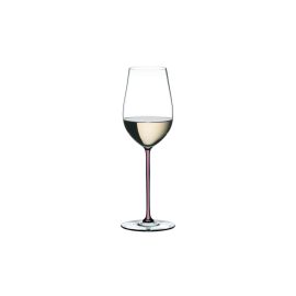 Бокал для вина Riesling/Zinfandel, 395 мл, прозрачный/сиреневый, хрусталь, серия Fatto a Mano, Riedel