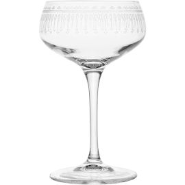 Набор бокалов для коктейля Novecento Art Deco, 6 шт, 250 мл, D94 мм, H155 мм, хрустальное стекло, Bormioli Rocco