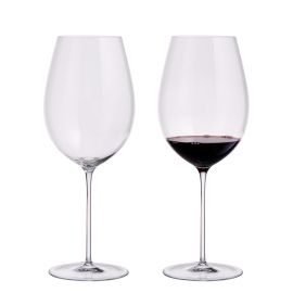 Набор бокалов для Bordeaux / Cabernet Merlot  775 мл, 2 шт, D104 mm, H270 mm, хрустальное стекло, ручная работа, ELEGANCE, Halimba