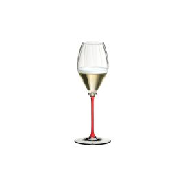 Бокал для шампанского Champagne 4884/28R, 375 мл, красная ножка, серия Fatto a Mano, Riedel