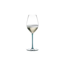 Бокал для шампанского Champagne 4900/28T, 459 мл, бирюзовая ножка, серия Fatto a Mano, Riedel