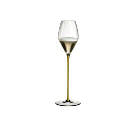 Бокал для шампанского High Performance Champagne Glass 4994/28Y, желтая ножка, 375 мл, Riedel