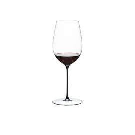 Бокал для вина Superleggero Bordeaux Grand Cru, 953 мл, 6425/00B, черная ножка, Riedel