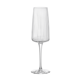 Набор бокалов PROSECCO Exclusiva, 6 шт, 255 мл, D47,5 мм, H225 мм, хрустальное стекло, Bormioli Rocco