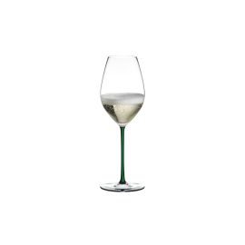 Бокал для шампанского Champagne, 445 мл, прозрачный/зеленый, хрусталь, серия Fatto a Mano, Riedel
