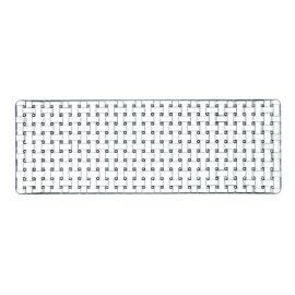 Тарелка Bossa Nova Plate rectangular 42 cm, хрусталь, Nachtmann
