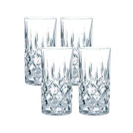 Набор высоких стаканов Noblesse Longdrink Set/4, 4 шт., 375 мл, хрусталь, Nachtmann