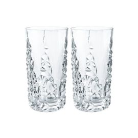 Набор высоких стаканов Sculpture Longdrink Set/2, 2 шт., 420 мл, хрусталь, Nachtmann