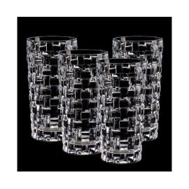 Набор высоких стаканов Bossa Nova Longdrink Set/4, 4 шт., 395 мл, хрусталь, Nachtmann