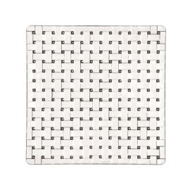 Набор тарелок Bossa Nova Square Plate 21 cm Set of 2, 2 шт., хрусталь, Nachtmann