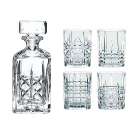 Набор для виски Highland Whiskey Set of 5, 5 предметов, хрусталь, Nachtmann