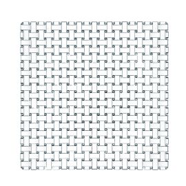 Тарелка Bossa Nova Plate square 28 cm, хрусталь, Nachtmann