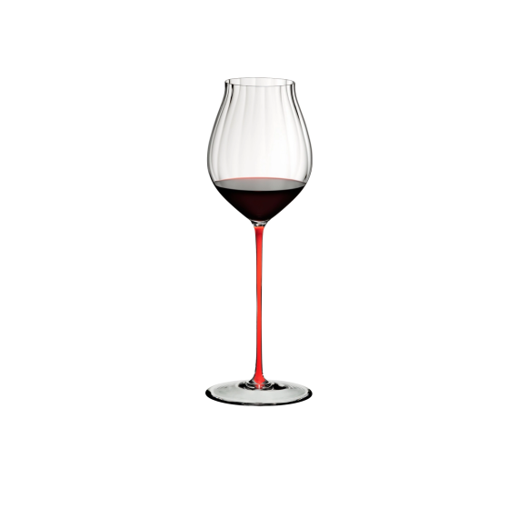 Бокал для красного вина High Performance Pinot Noir Red, красная ножка, 830 мл, 32.5 см, Riedel