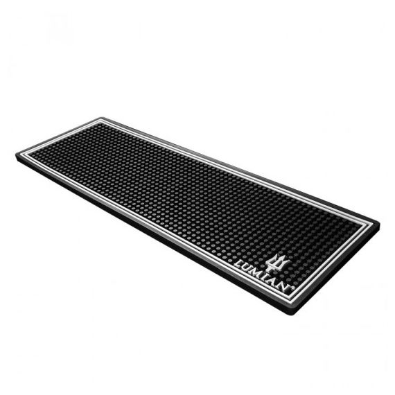 Барный коврик, L600 мм, W200 мм, H10 мм, резина, черный, Lumian