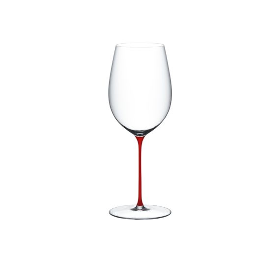Бокал для вина Superleggero Bordeaux Grand Cru, 953 мл, 6425/00R, красная ножка, Riedel, изображение 2