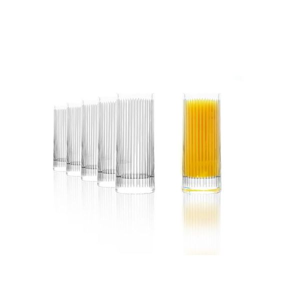 Набор из 6-ти высоких стаканов Soho 380мл; D=62,H=155мм, Stolzle, изображение 3