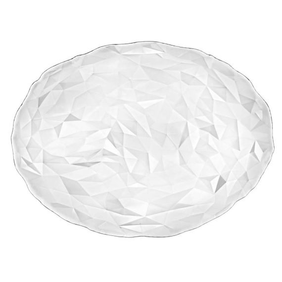 Блюдо 33 см, стекло, серия DIAMOND, Bormioli Rocco, изображение 2