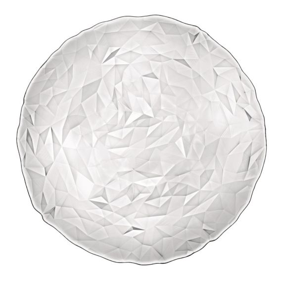 Блюдо 33 см, стекло, серия DIAMOND, Bormioli Rocco