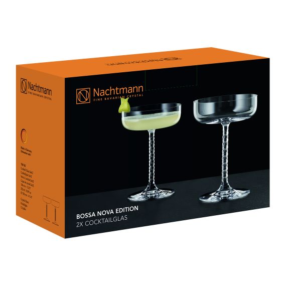 Набор бокалов для коктейля/шампанского Bossa Nova, 2 шт, 252 мл, хрусталь, Nachtmann, изображение 4