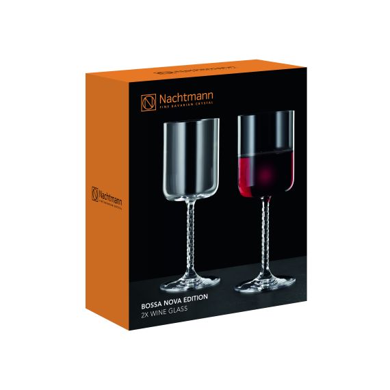 Набор бокалов для вина Bossa Nova, 2 шт,  432 мл, хрусталь, Nachtmann, изображение 3