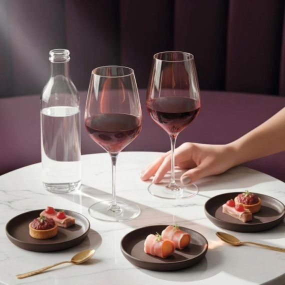 Набор бокалов для вина Милла (Mylla), 6 шт, 650 мл, d=105 мм, h=240 мм, Chef&Sommelier, изображение 4